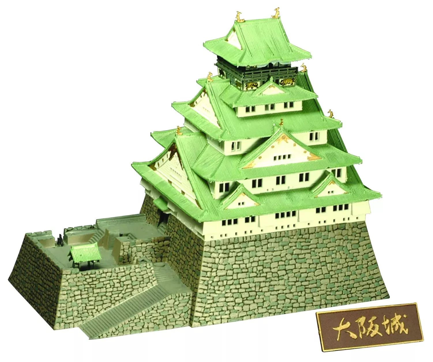 DOYUSHA S22 Japanese Osaka Castle 1/350 Scale Plastic Model