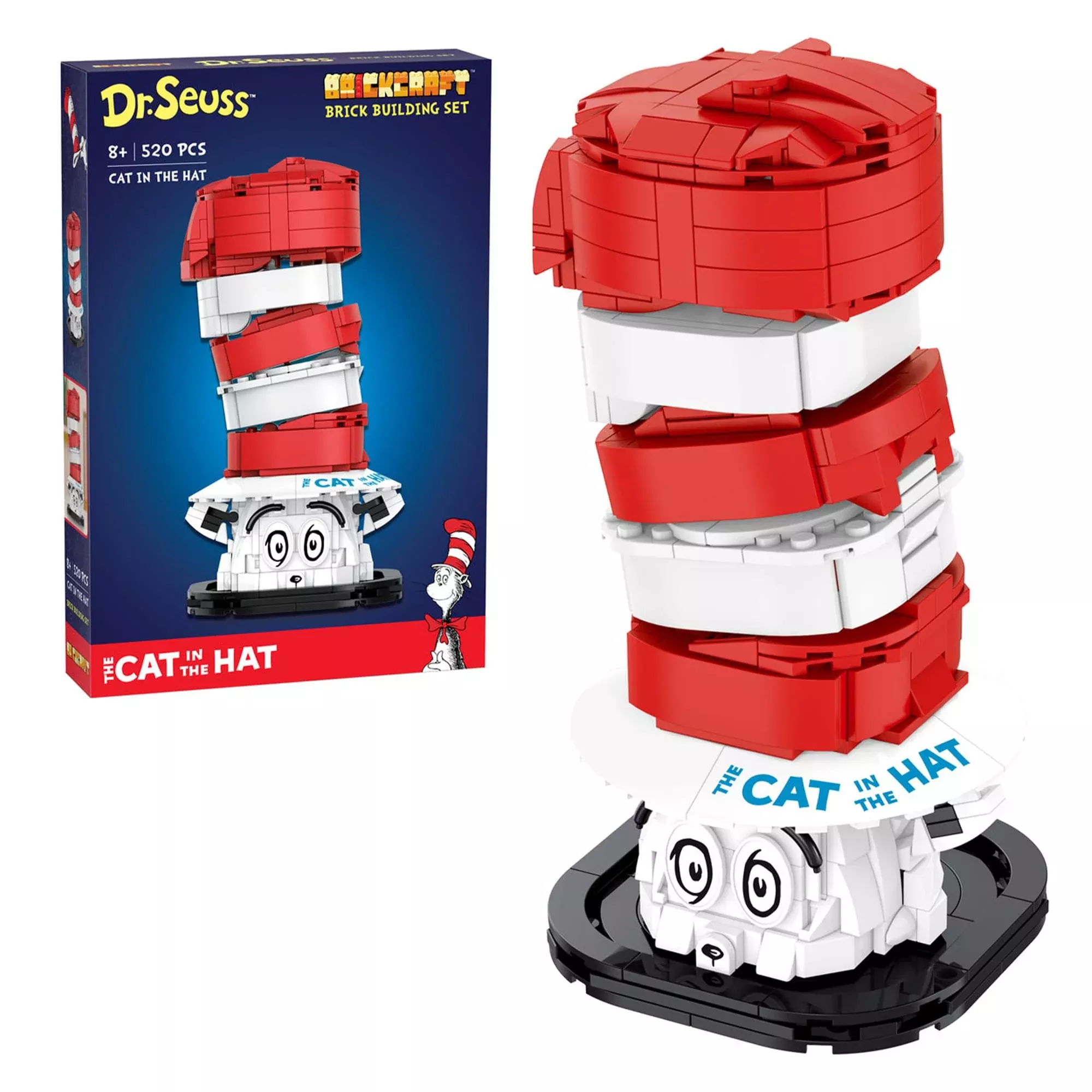 Dr. Seuss Cat In The Hat 520 Piece Building Set
