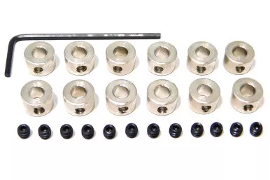DU-BRO #598 BRASS DURA COLLAR 5/32 (12)