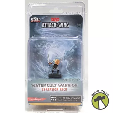 Dungeons & Dragons Attack Wing Water Cult Warrior Expansion Pack Figure NRFP
