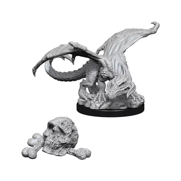Dungeons and Dragons Black Dragon Wyrmling Nolzur's Miniatures