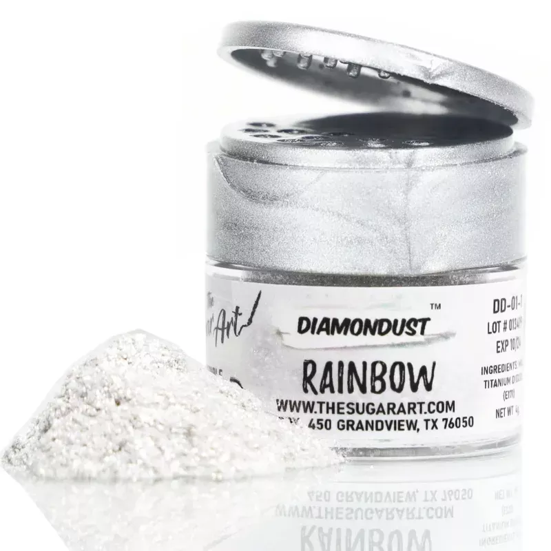 Edible Glitter Sugar Art Diamondust - Rainbow