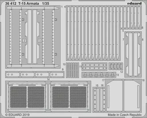 Eduard 36412 1/35 Armor- T15 Armata for ZVE