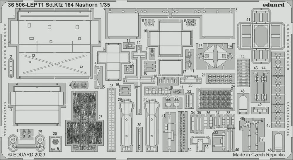 Eduard 36506 1/35 Armor- SdKfz 164 Nashorn for BDM
