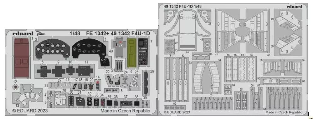 Eduard 491342 1/48 Aircraft- F4U1D for HBO (Painted)