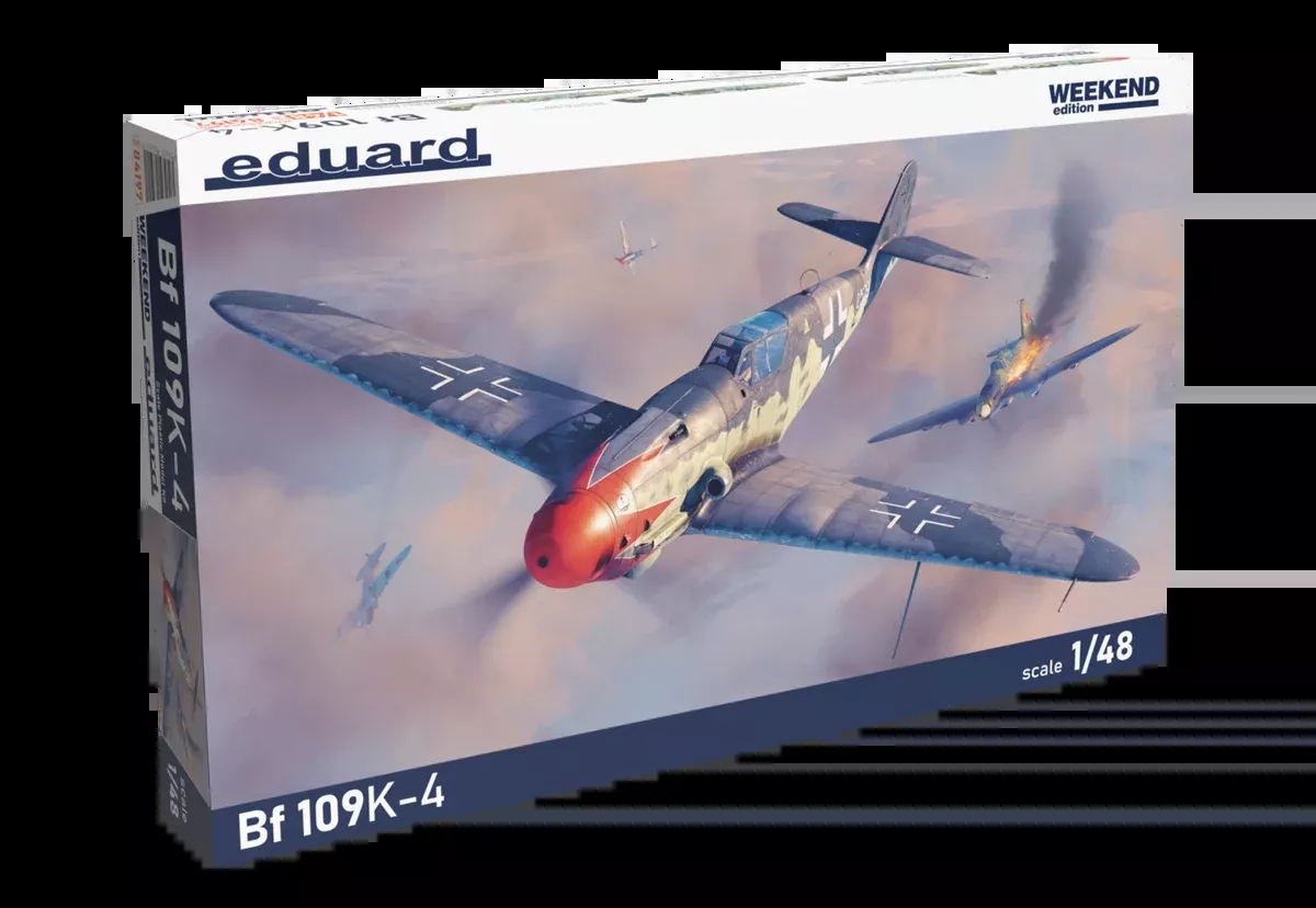 Eduard - Bf 109K-4 Weekend Edition (1/48 Scale) Plastic Aircraft Model Kit