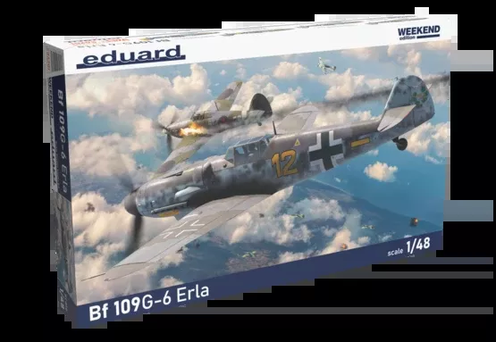 Eduard - Bf109G-6 Erla [Weekend Edition] (1/48 Scale) Plastic Aircraft Model Kit