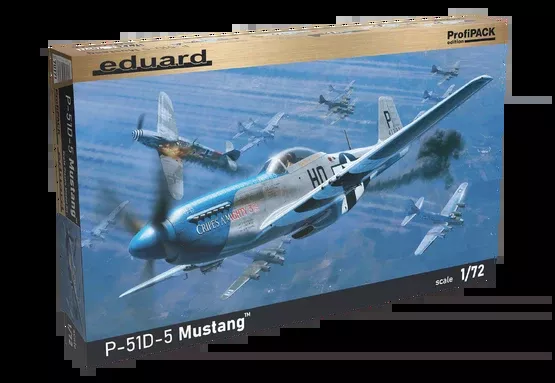 Eduard - P-51D-5 Mustang ProfiPACK (1/72 Scale) Plastic Aircraft Model Kit