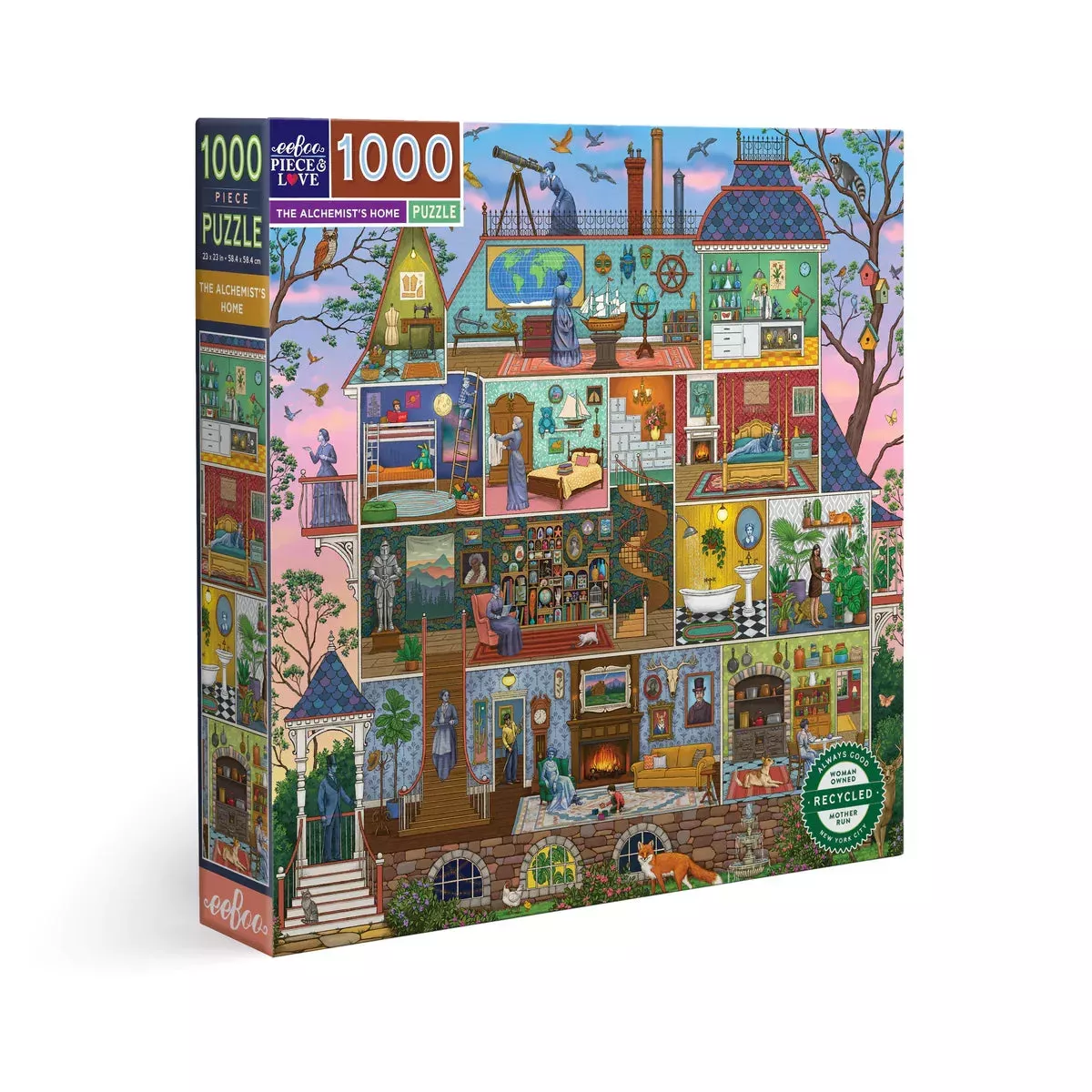 eeBoo 1000 Piece Puzzle Alchemist’s Home