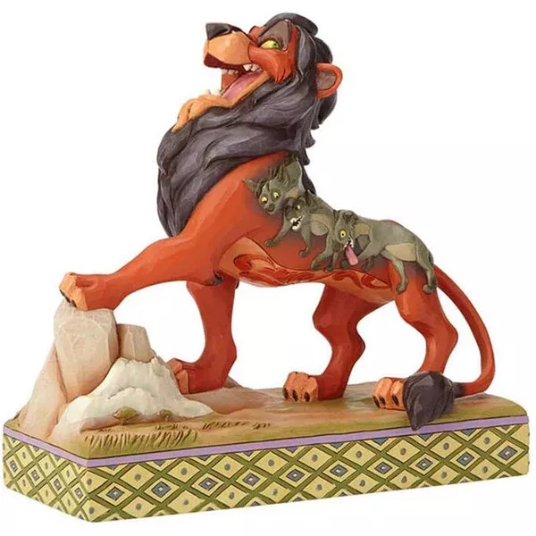 Enesco Disney Traditions Lion King Scar Preening Predator 7 Inch Figure