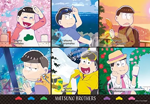 ENSKY 1000T-306 Jigsaw Puzzle Osomatsu-San Four Seasons Matsuno Brothers 1000 Pieces