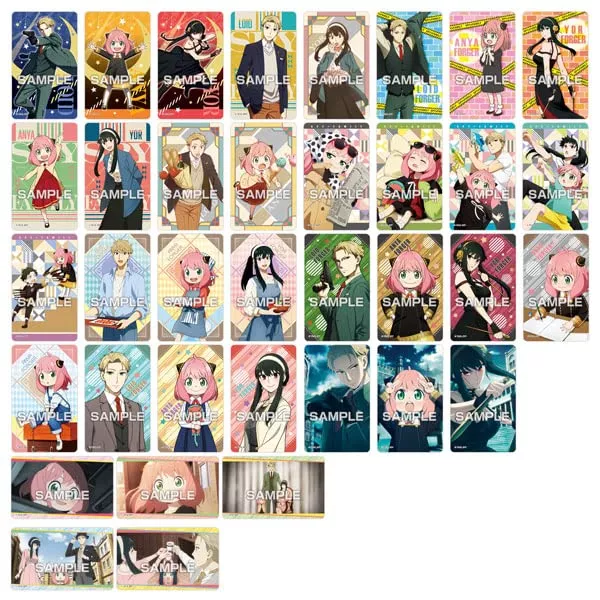 ENSKY - Spy X Family Decoration Sticker 20Pcs Box
