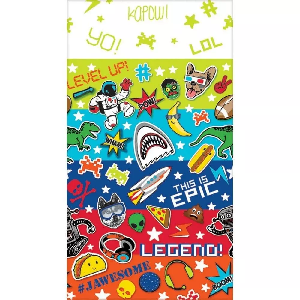 Epic Party 54"x102" Plastic Table Cover