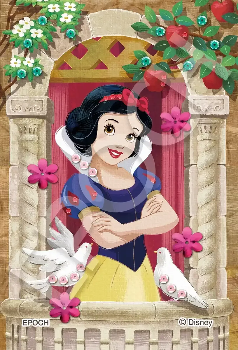 EPOCH - 70-036 Jigsaw Puzzle Disney Window Snow White - Decoration Puzzle - 70 S-Pieces