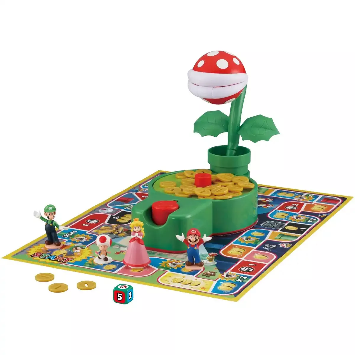 EPOCH Super Mario Careful Of The Bite! Piranha Plant Game