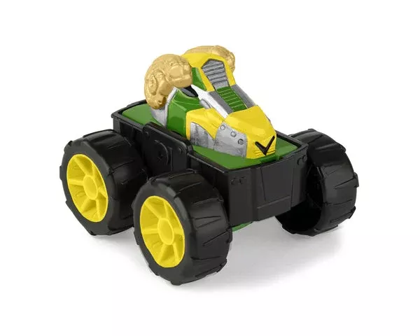 Ertl 37810A-C Scale John Deere Monster Treads Combine to Ram