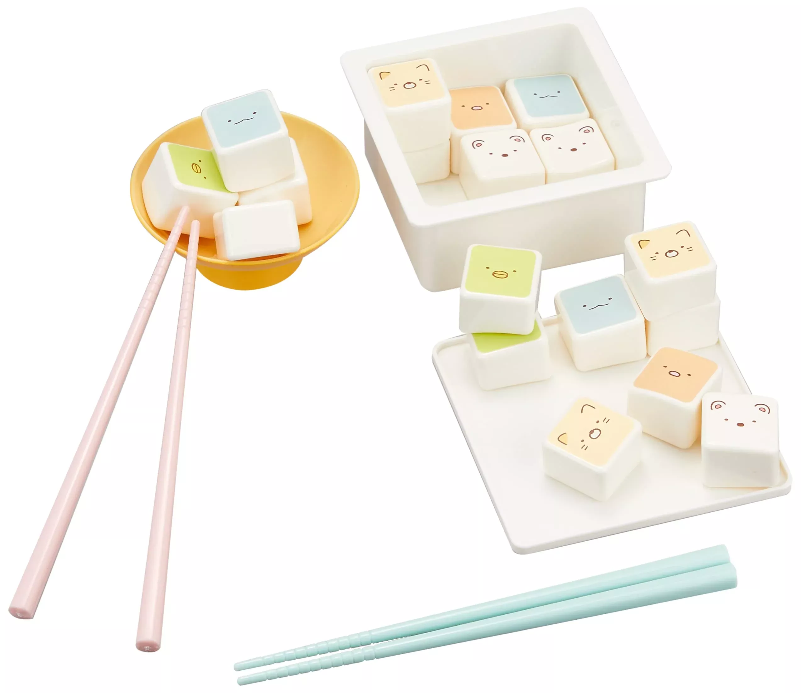 Eyeup Learning Chopstick Manners Tofu Sumikko Gurashi Game
