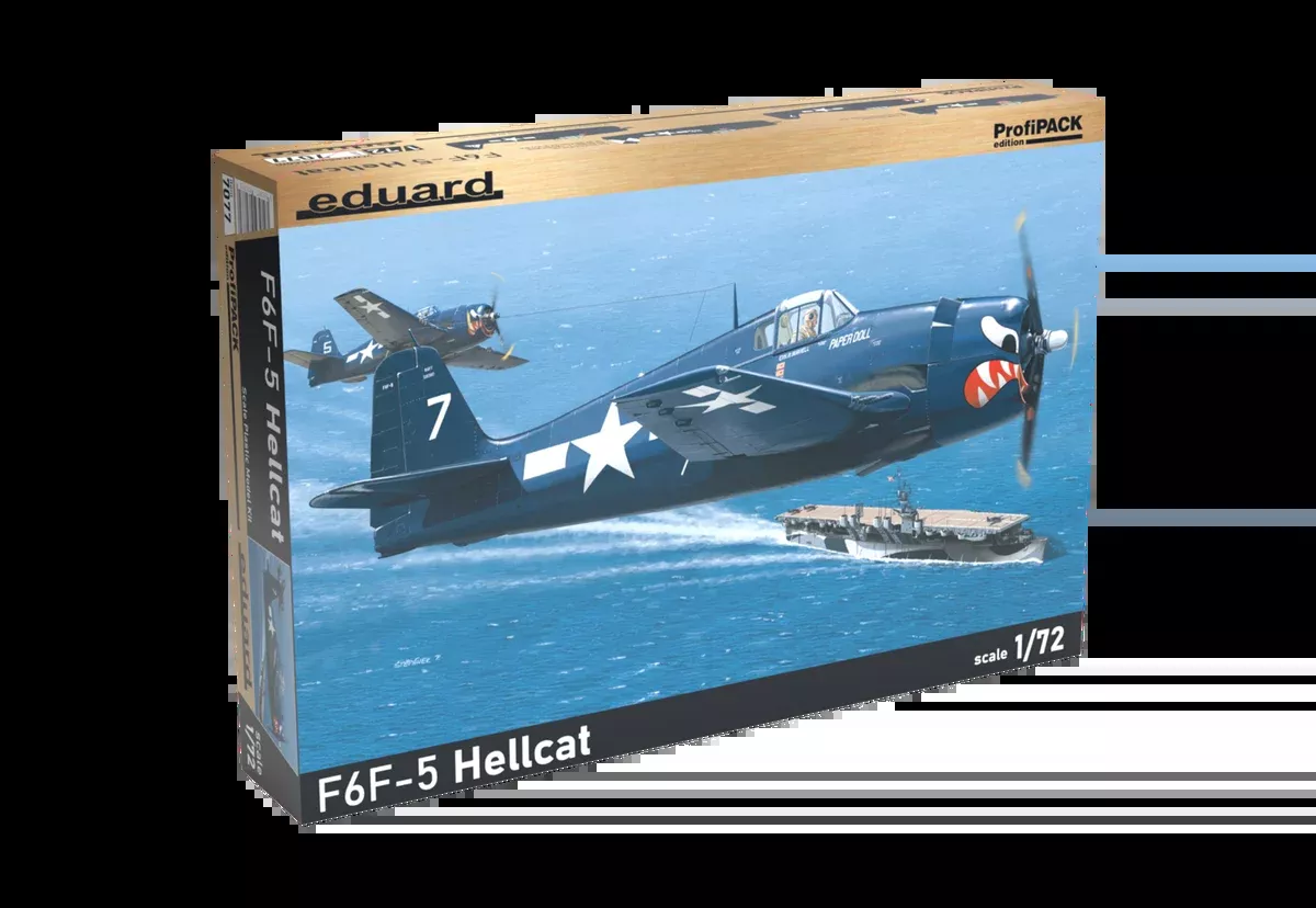 F6F-5 Hellcat ProfoPACK (1/72 Scale) Airplane Model Kit