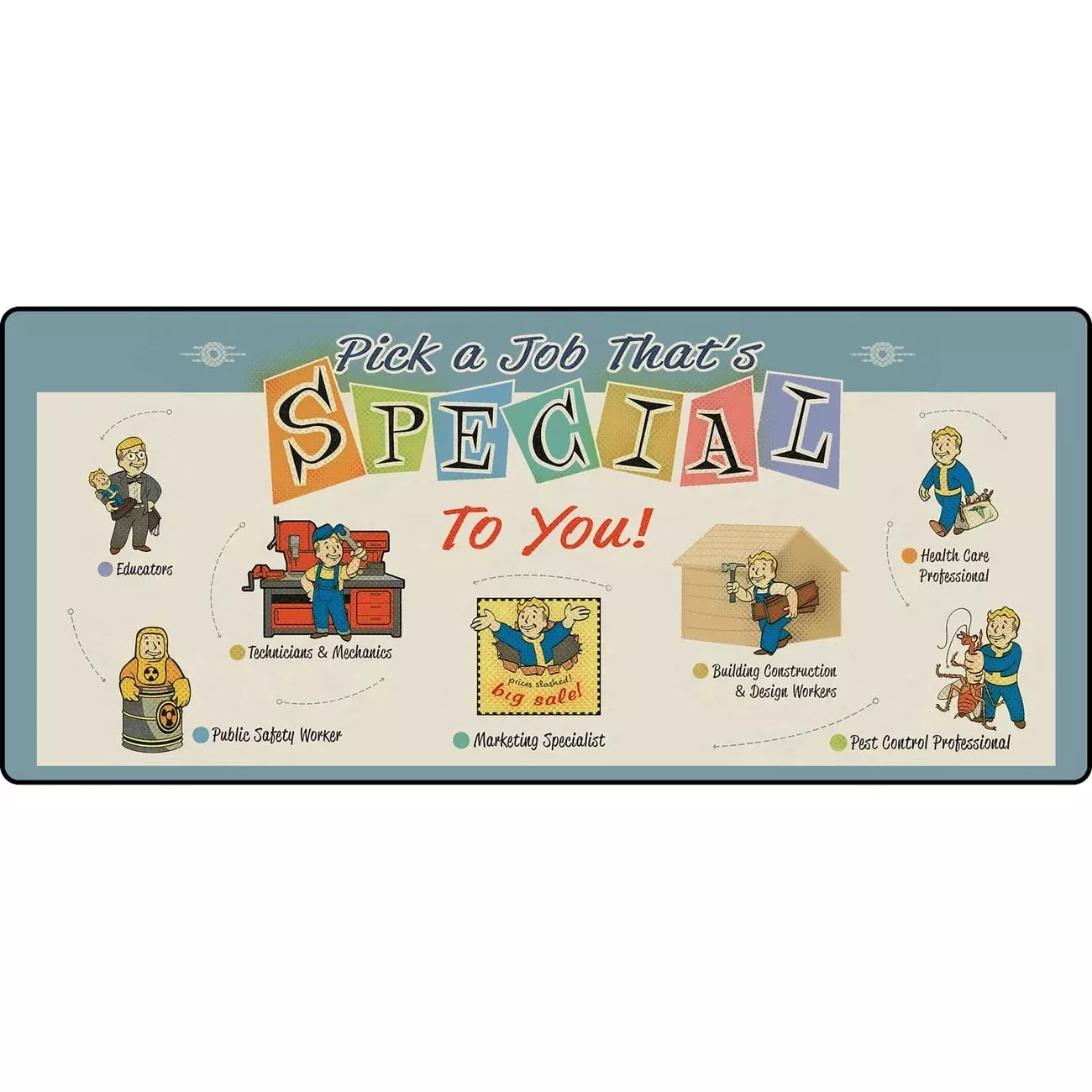 Fallout XXL Mousepad Special