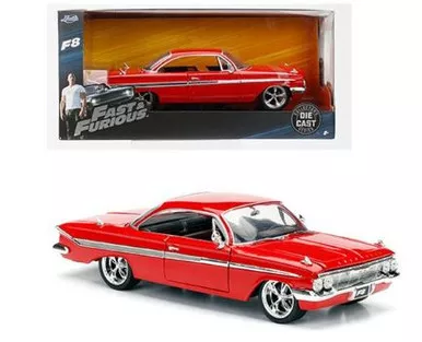 Fast and the Furious 8 Dom's Chevy Impala 1:24 Scale Die-Cast Metal Vehicle Jada