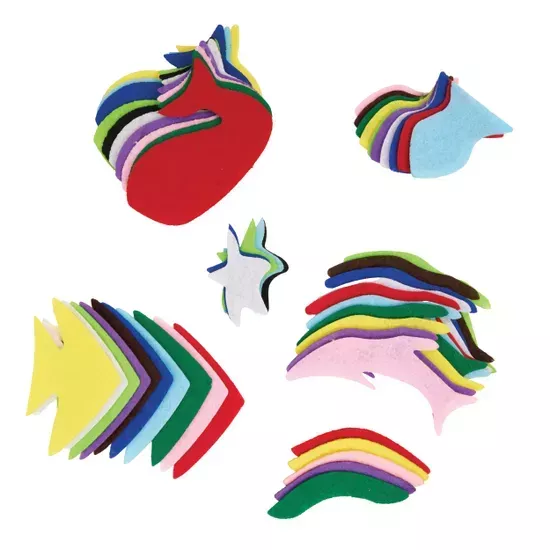 Felt Sea Life Shapes – Pack of 50