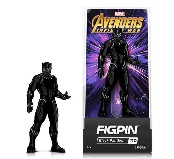 Figpin Avengers Infinity War Black Panther Collectible Pin #110