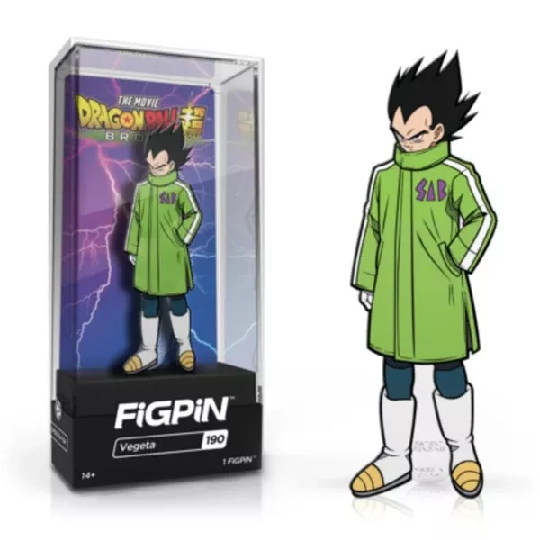 Figpin Dragon Ball Super Broly Movie Vegeta Collectible Pin #190