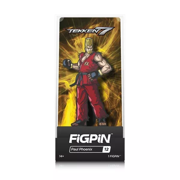 Figpin Tekken 7 Paul Phoenix Collectible Pin #12