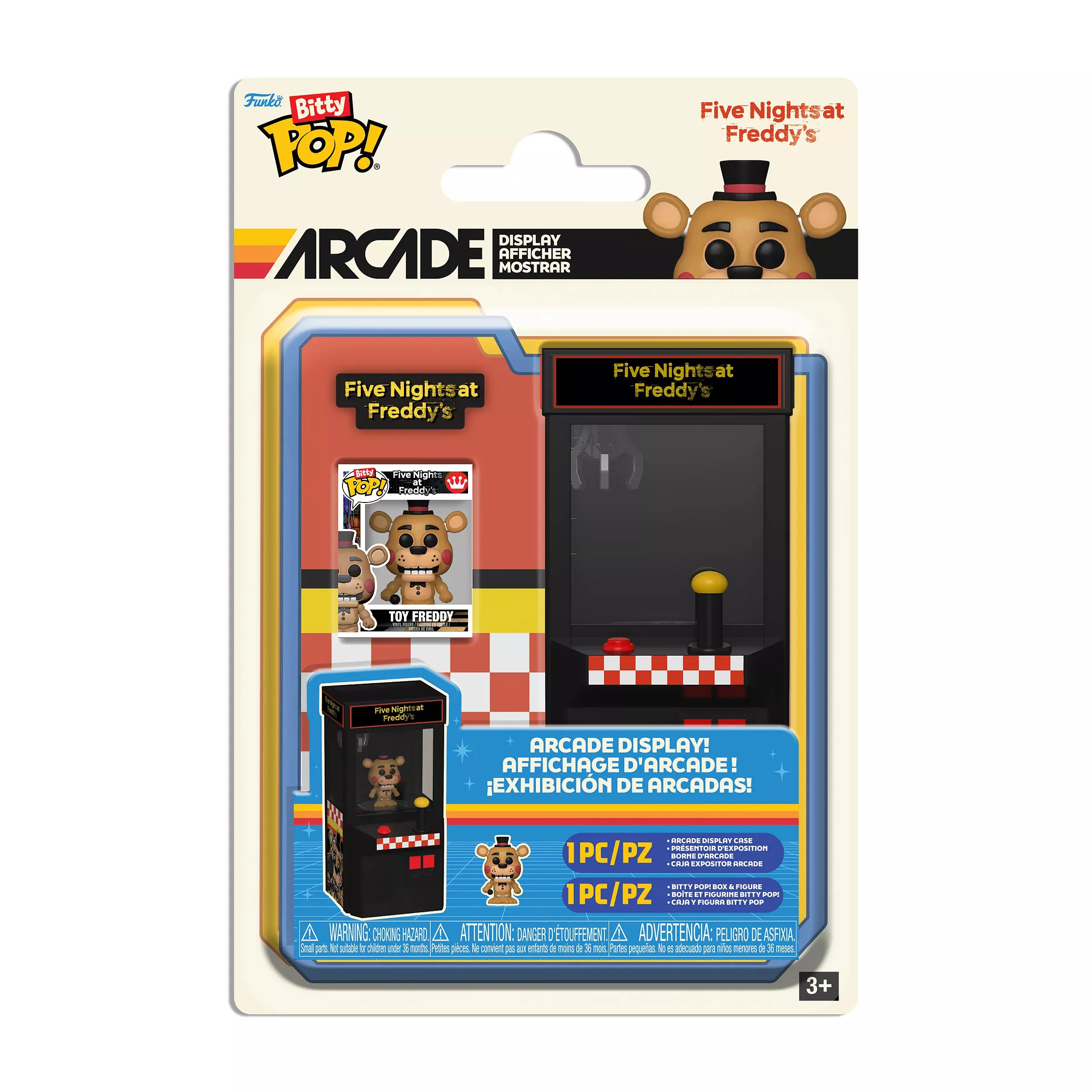 Five Nights at Freddy's - Freddy Funko Bitty Pop Arcade Figure Set