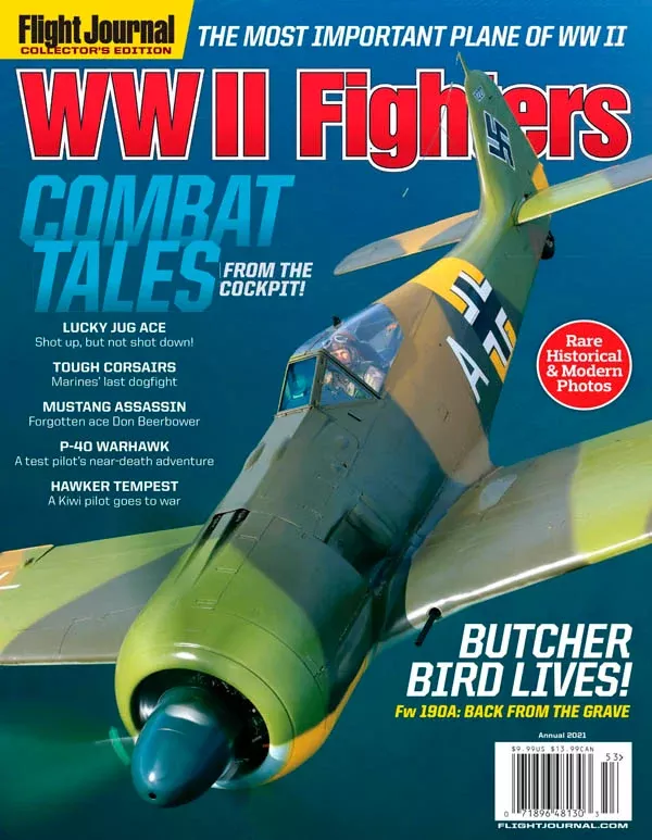 Flight Journal Magazine WWII Fighters Annual 2021