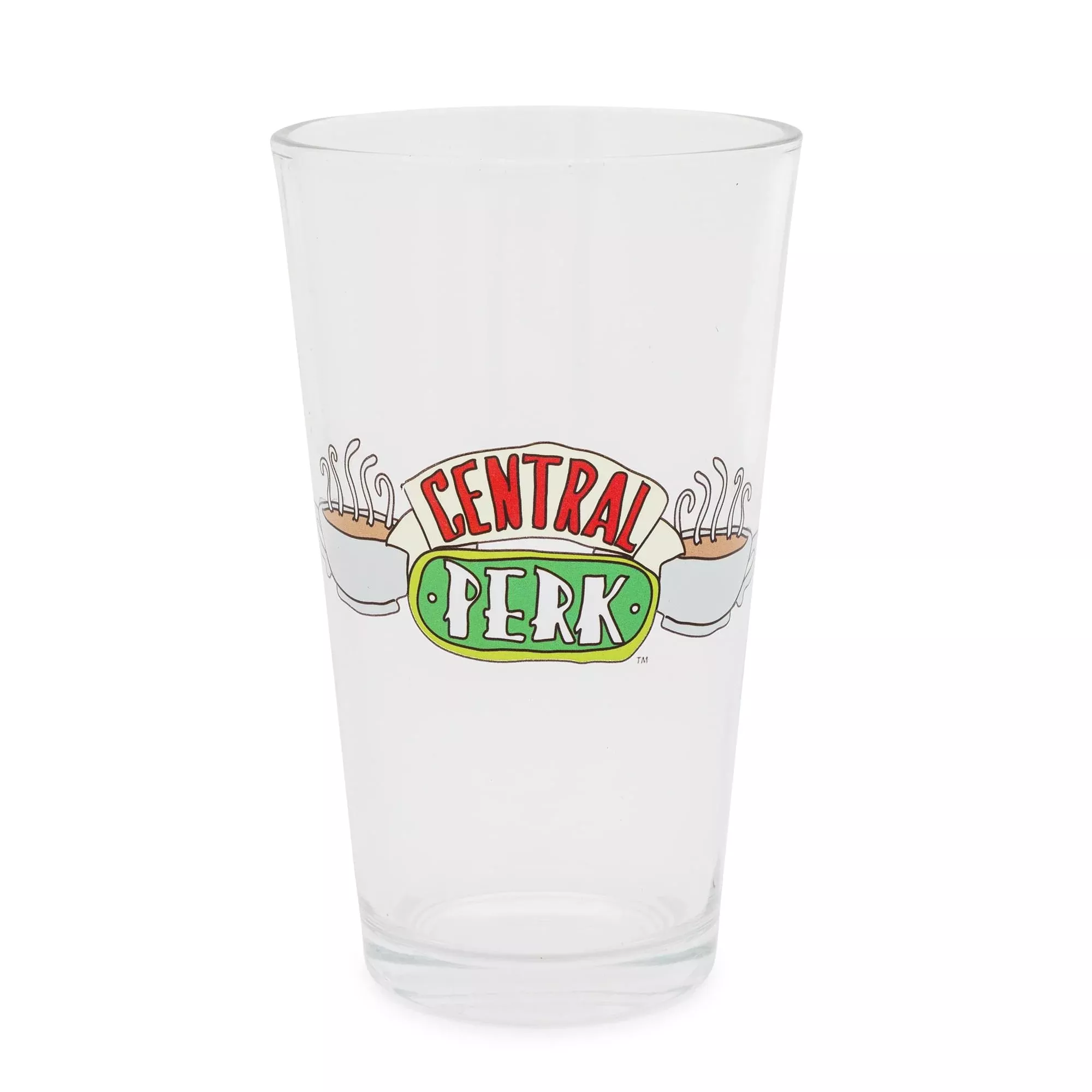 Friends Central Perk Logo Pint Glass | Holds 16 Ounces