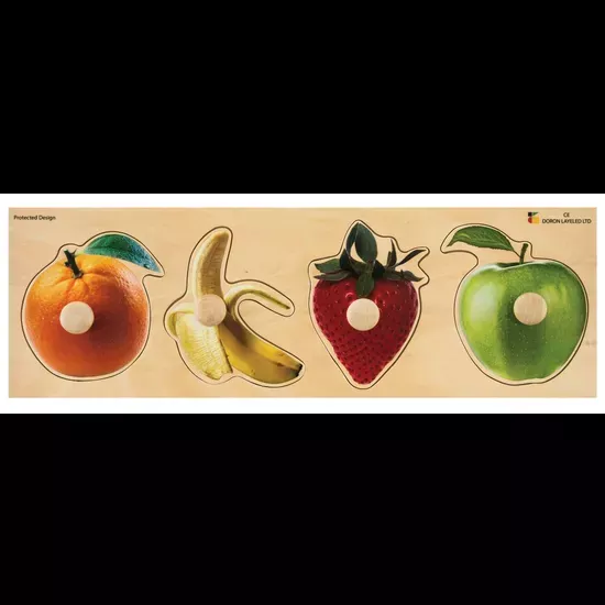 Fruit Knob Puzzle 4 Pieces