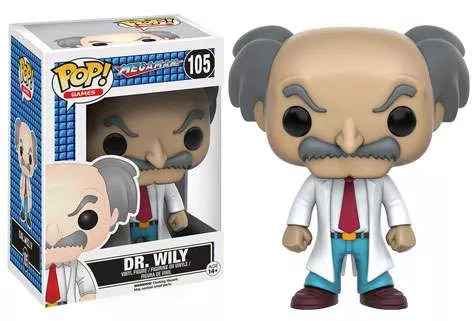 Funko Mega Man POP! Games DR. Wily Vinyl Figure #105