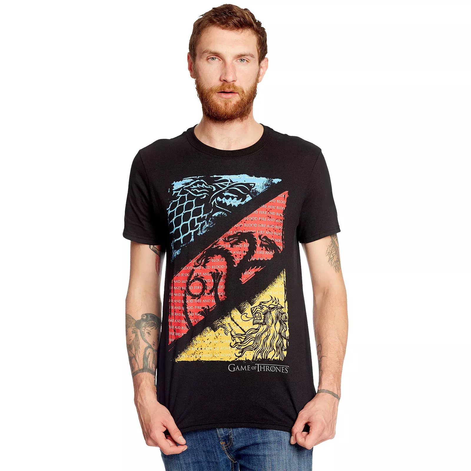 Game of Thrones - Sigils T-Shirt black