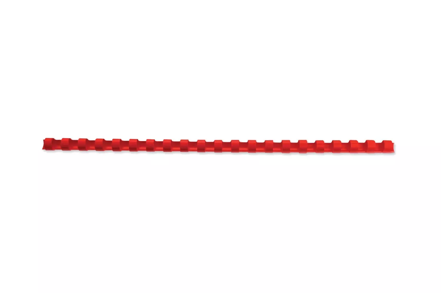 GBC CombBind Binding Combs, 8 mm, 45 Sheet Capacity, A4, 21 Ring, Red, Pack of 100, 4028214
