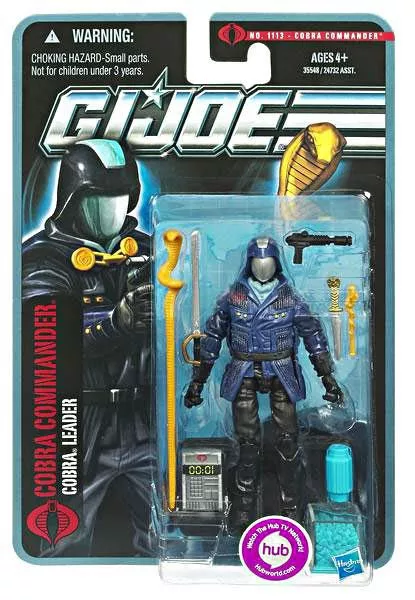 GI Joe Pursuit of Cobra Cobra Commander Action Figure