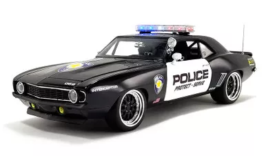 GMP # 18935 1/18 1969 Chevrolet Camaro - Street Fighter Police Interceptor