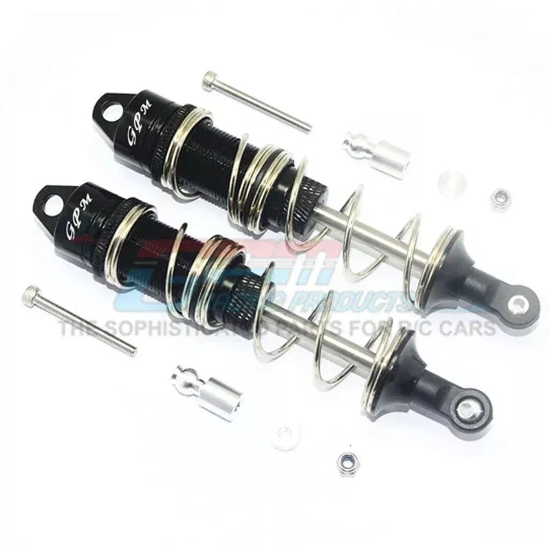 GPM MAK115FA-BK-S-BEBK Alum Front Double Section Spring Dampers 115mm Black