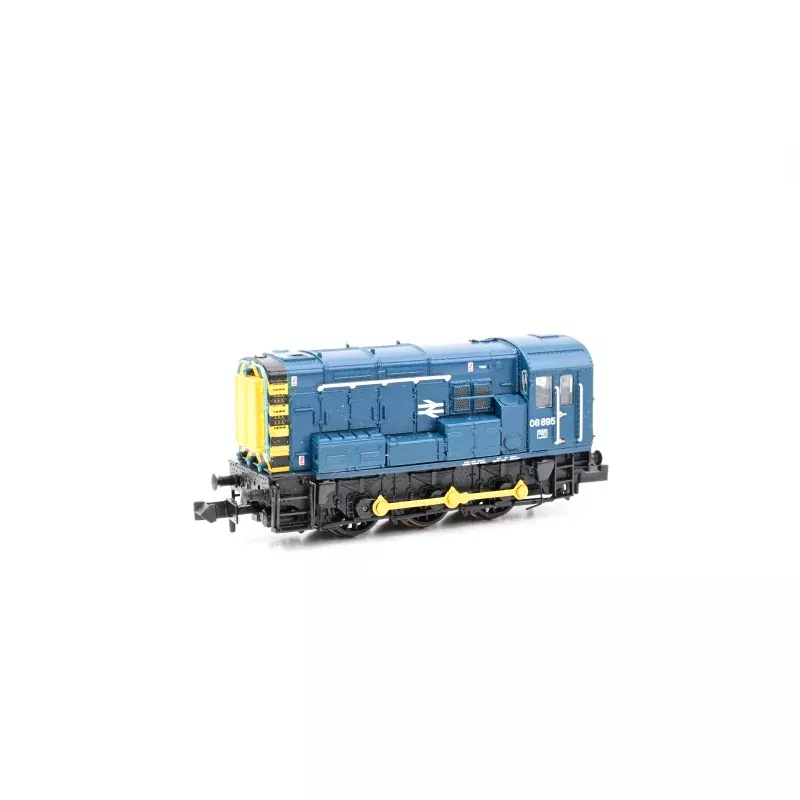 Graham Farish N Gauge 371-015F BR Blue Class 08 No.08895 - Boxed