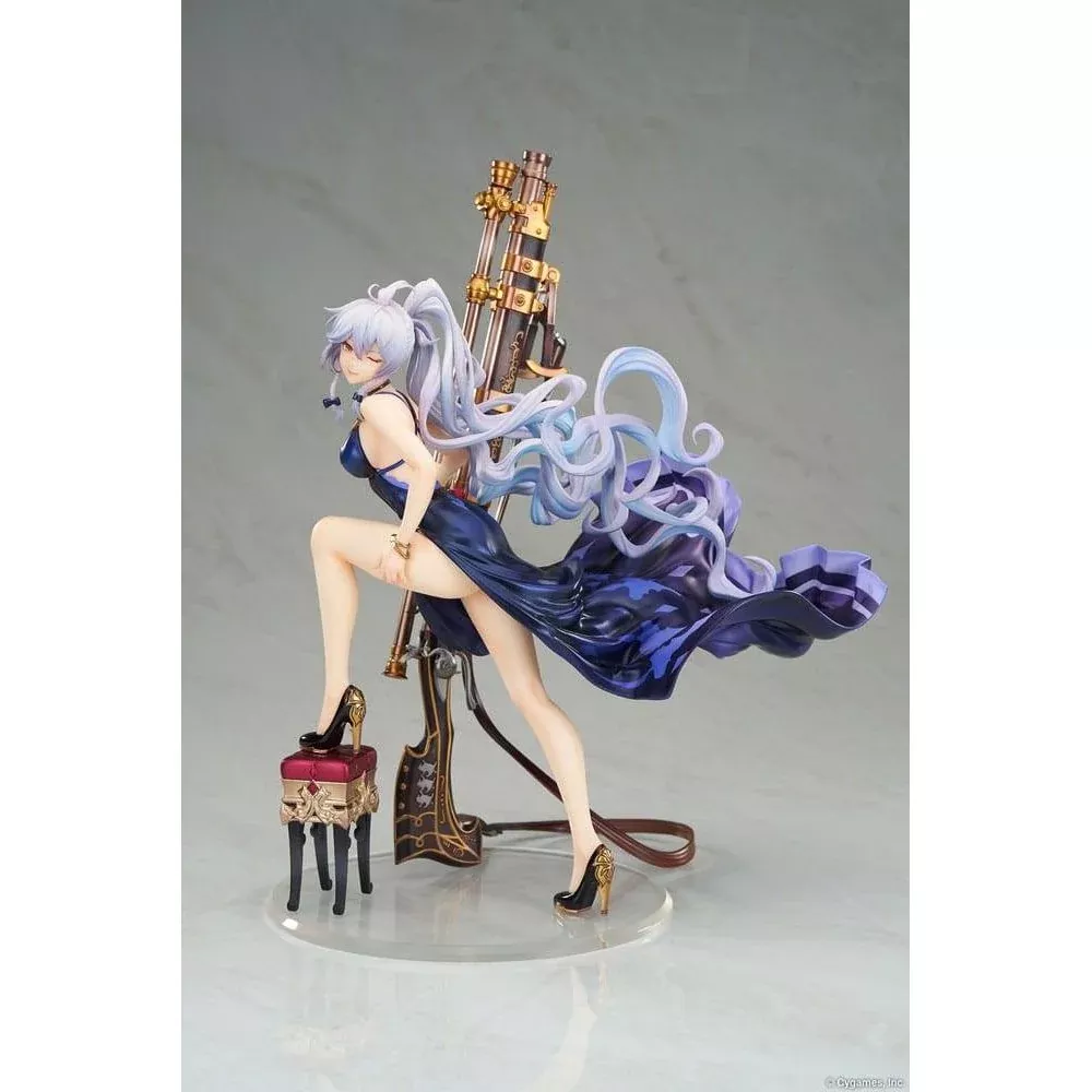 Granblue Fantasy PVC Statue 1/7 Silva Gentian Blue Ver. 28cm