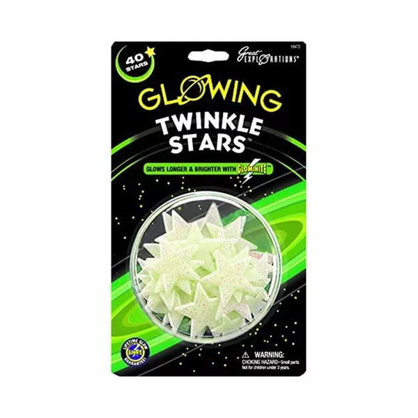Great Explorations Twinkle Glow In The Dark Stars Set