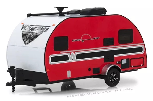Greenlight 18450-B 1/24 Scale 2017 Winnebago Winnie Drop Trailer 1:24 Hitch and