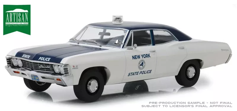 Greenlight 19054 1/18 Scale 1967 Chevrolet Biscayne - New York State Police