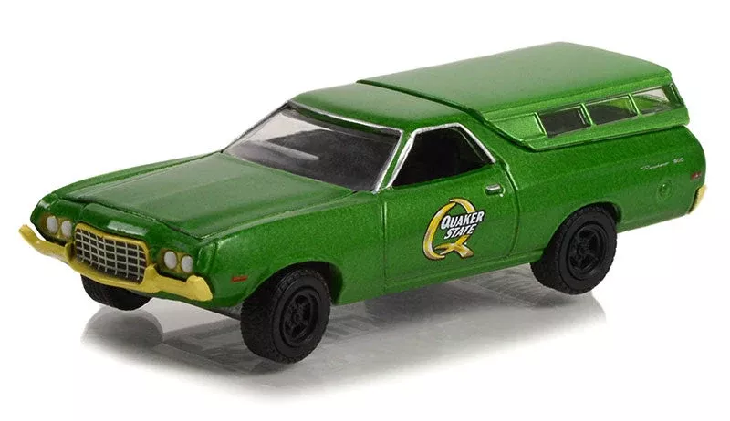 Greenlight 35240-B 1/64 Scale Quaker State - 1972 Ford Ranchero 500