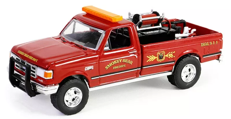 Greenlight 38060-E 1/64 Scale Fire Service - 1990 Ford F-250