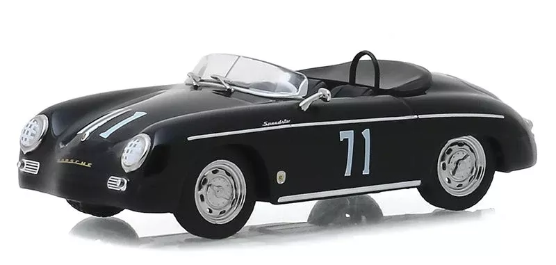 Greenlight 86538 1/43 Scale #71 1958 Porsche 356 Speedster Super Race Car