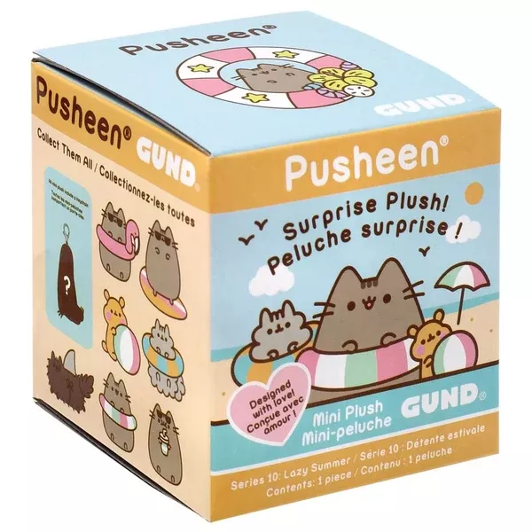 Gund Pusheen Series 10 Lazy Summer Blind Box Mini Plush Figure