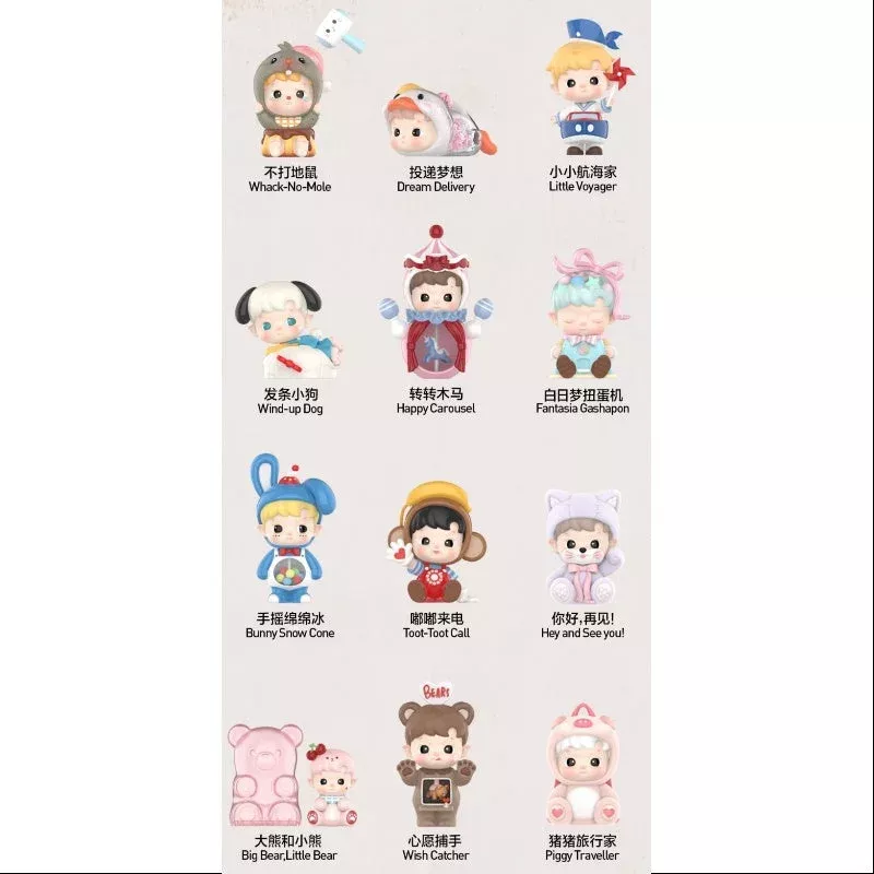 Hacipupu Rolling Time Machine Series Whole Set Opened