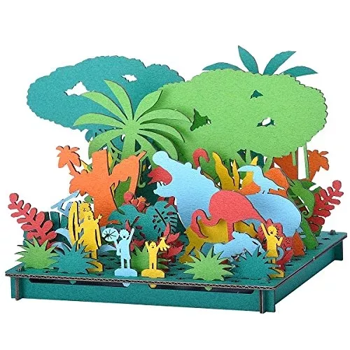 HACOMO Pusupusu Paper Craft Jungle