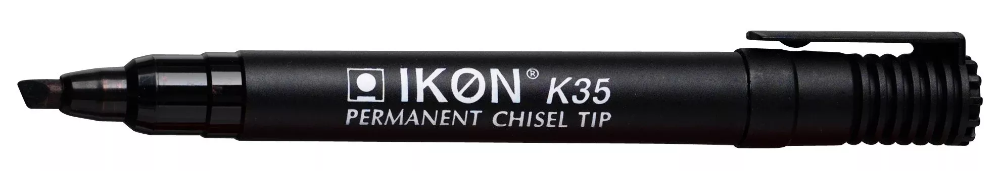 Hainenko Value Chisel Tip Permanent Marker - Black